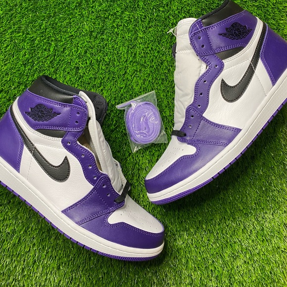 Jordan 1 Court purple Brand new size 10.5